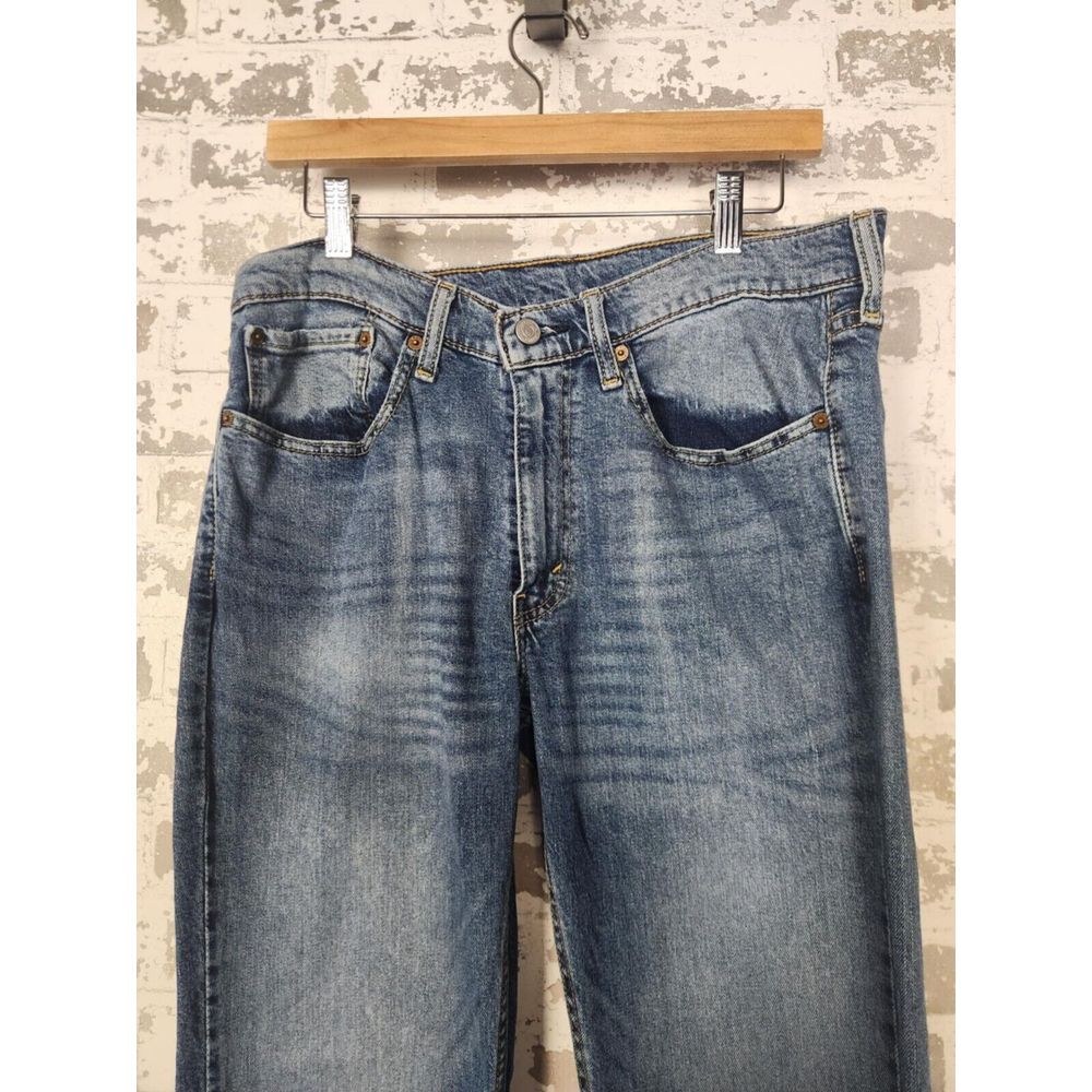 Levi's‎ 514 Men's Straight Fit Blue Jeans Pants Mens 34x30 (actual 33x28.5)